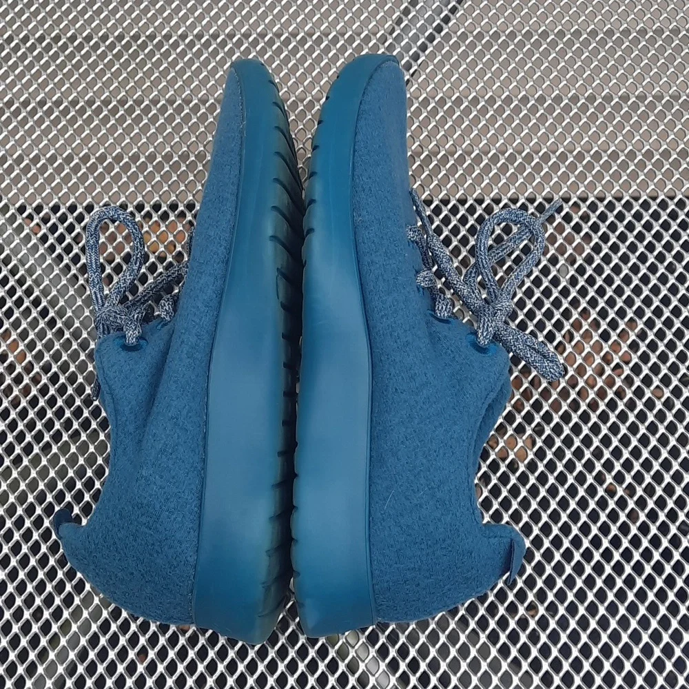 Allbirds The Wool Runners Merino Wool Tuke Teal Blue Women’s Size 6
